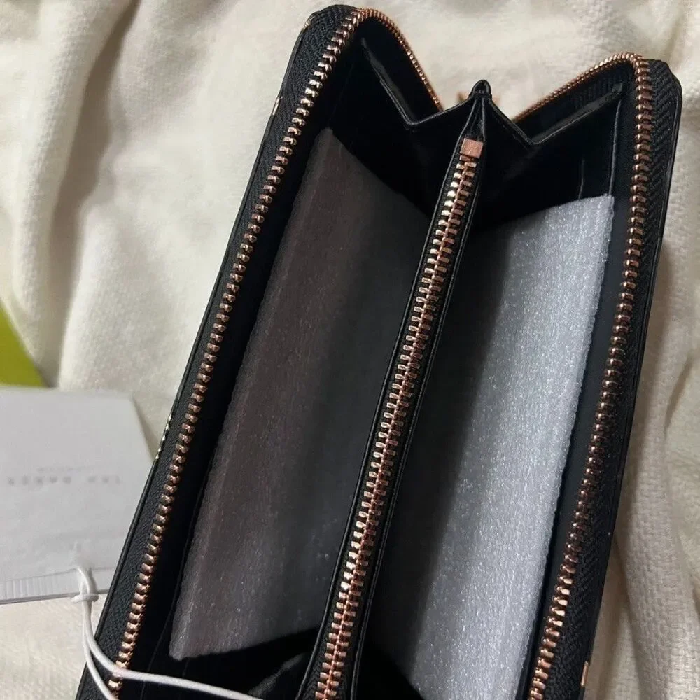 Ted Baker London Palome Moonstone Zip Wallet Star Moon Celestial NEW